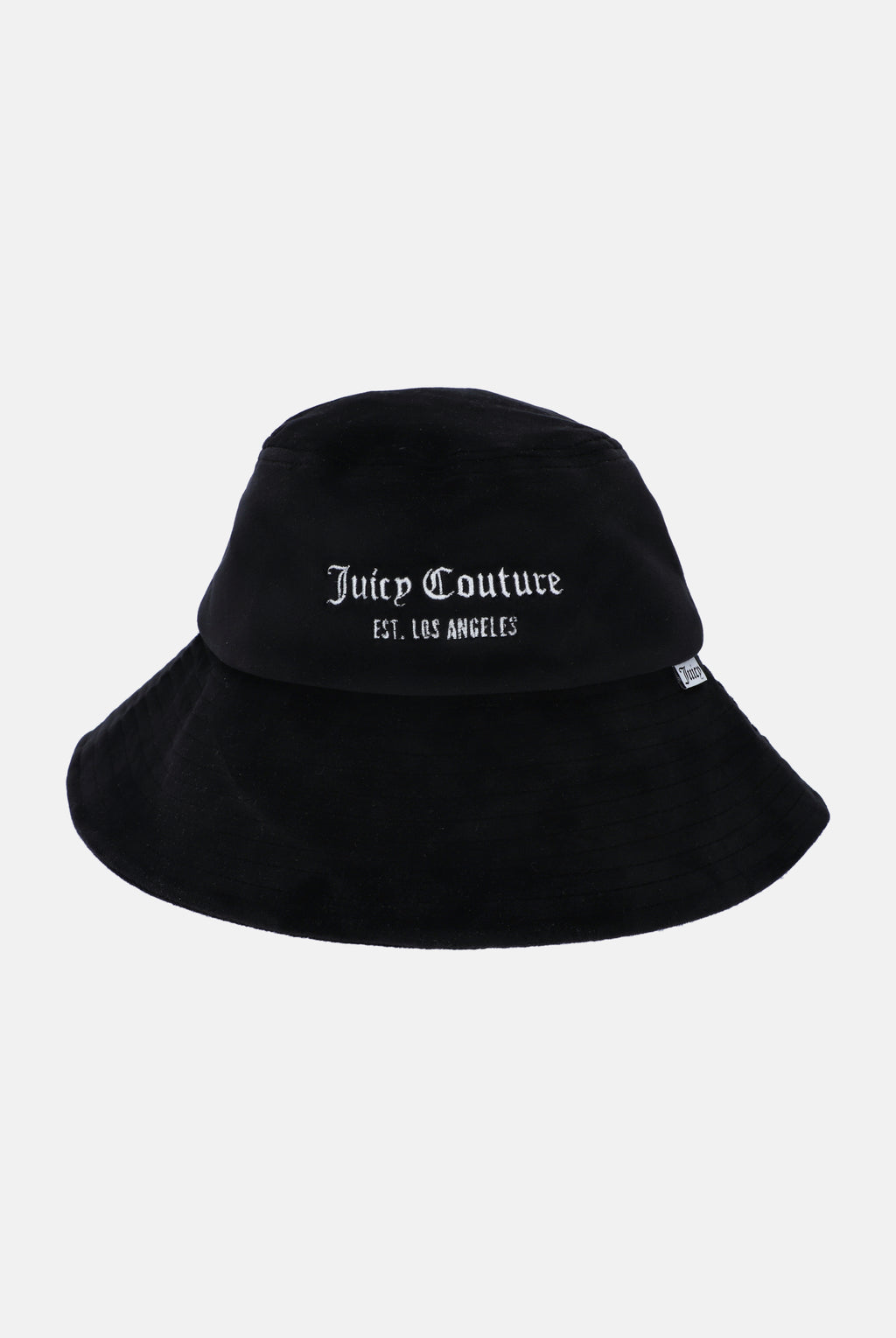 Cappello da pescatore Claudine Nero in velluto