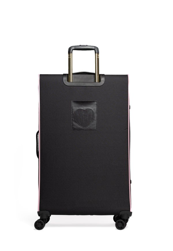 Trolley Grande Juicy Couture con logo stemma frontale colore Nero
