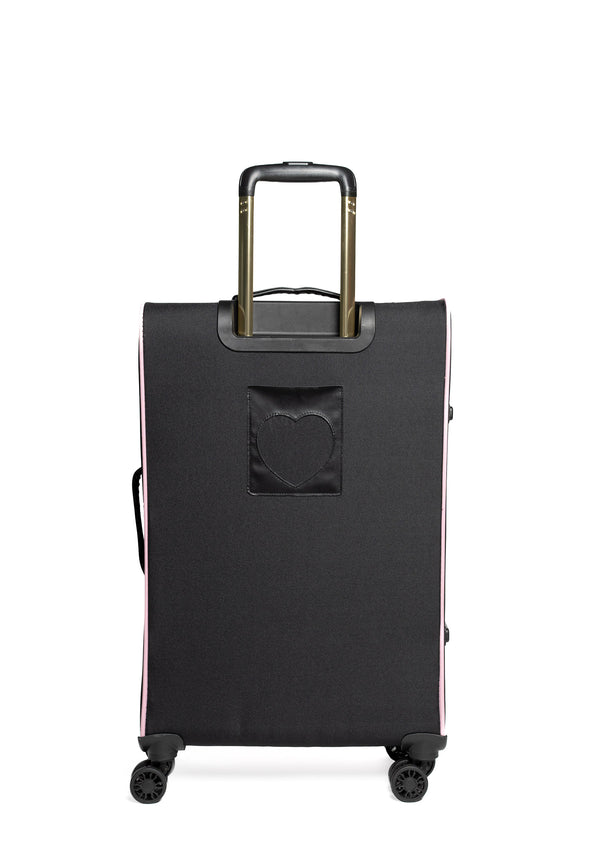 Trolley Grande Juicy Couture con logo stemma frontale colore Nero