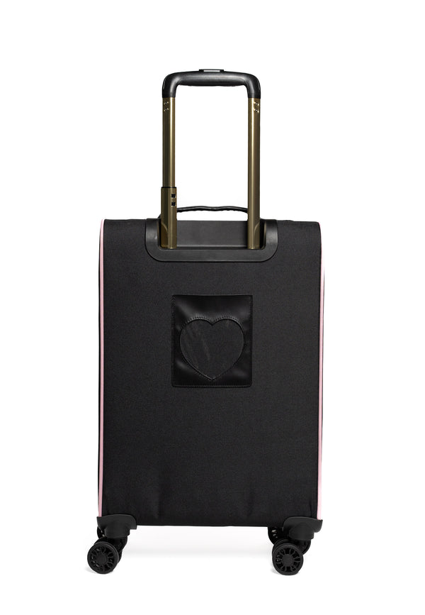 Trolley Grande Juicy Couture con logo stemma frontale colore Nero