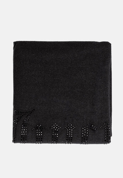 Sciarpa Juicy 70 × 180 cm – Nero