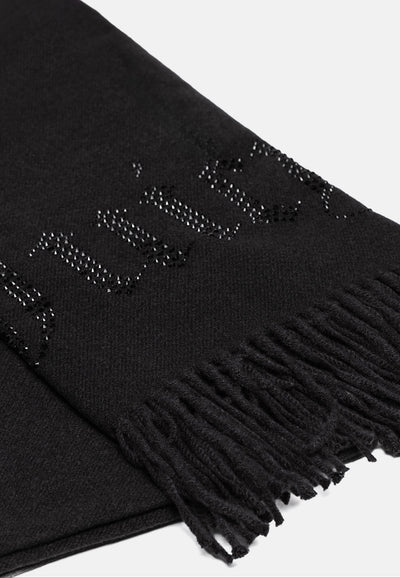 Sciarpa Juicy 70 × 180 cm – Nero