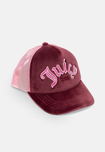 Cappellino Trucker Bordeaux Logo Juicy
