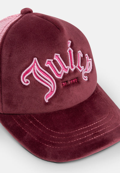 Cappellino Trucker Bordeaux Logo Juicy