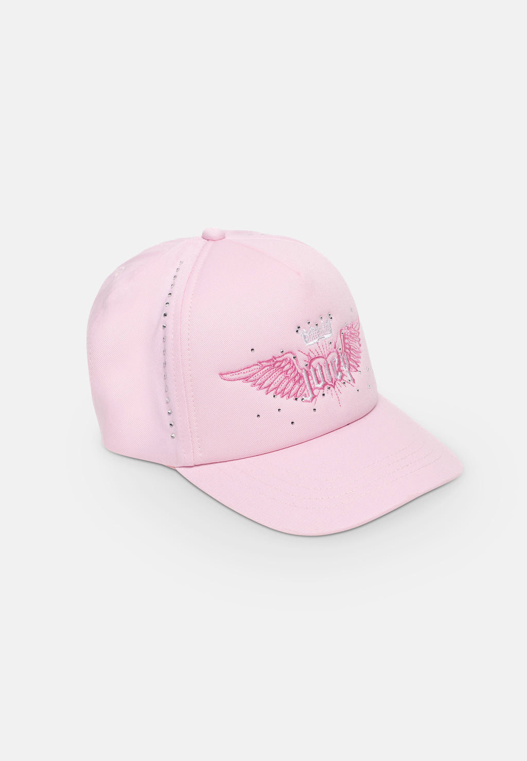 Cappellino Baseball Zazu con Strass Rosa Begonia
