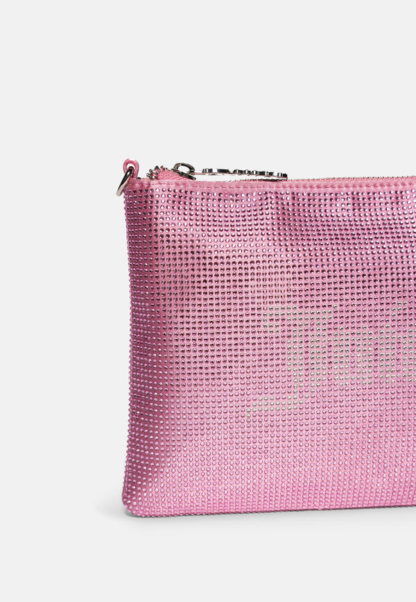 Mini tracolla Mia Rosa Juicy con strass