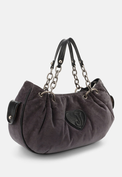 Borsa a mano Day Dreamer media in cotone colore Grigio