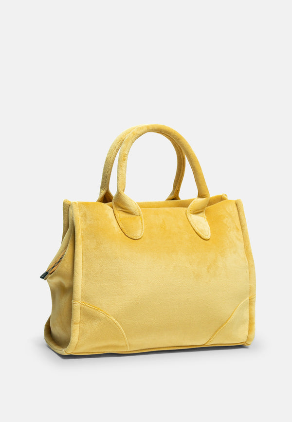 Borsa a mano Iris in velluto
