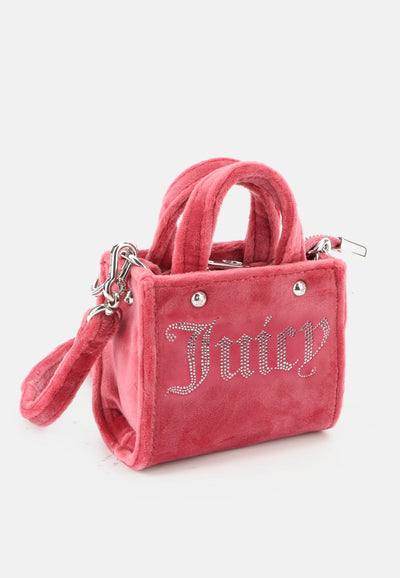 Charm Iris Micro Shopper – Rosso Lampone