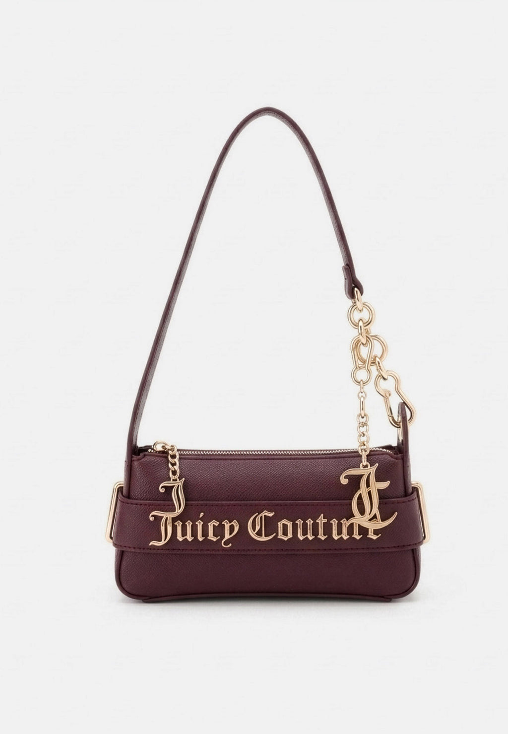 Borsa a spalla Jasmine in ecopelle bordeaux