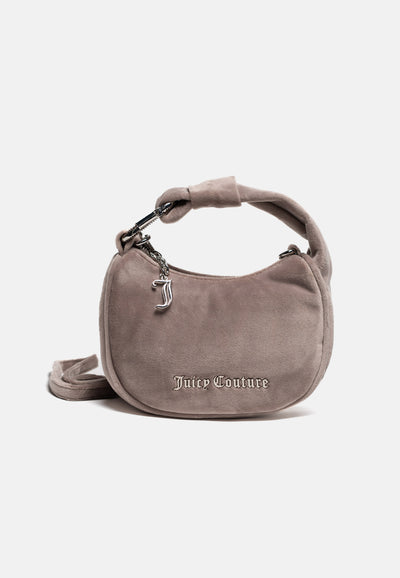 Borsa a mano Blossom in velluto con tracolla colore Beige