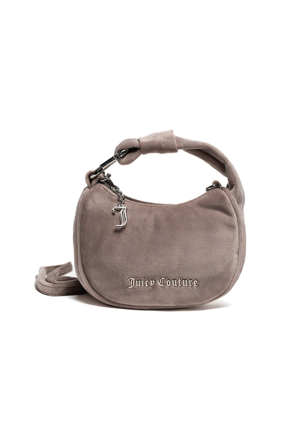 Borsa a mano Blossom in velluto con tracolla colore Beige