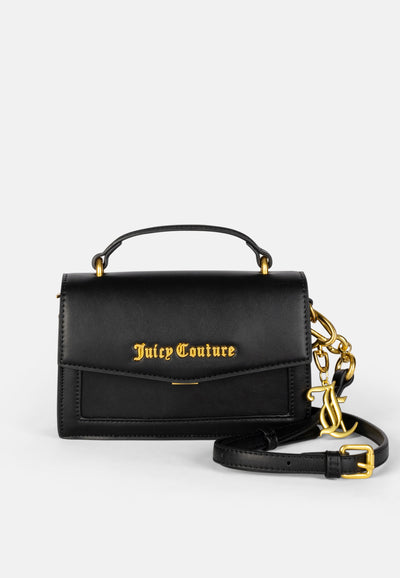Borsa a Tracolla Lily in Ecopelle – Nero