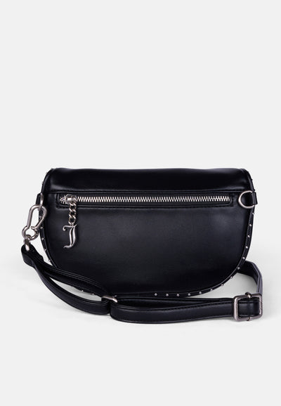 Marsupio Kimberly in Ecopelle con Logo Juicy in Borchie – Nero