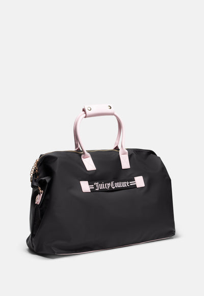 Borsa da viaggio Nero con elementi Rosa