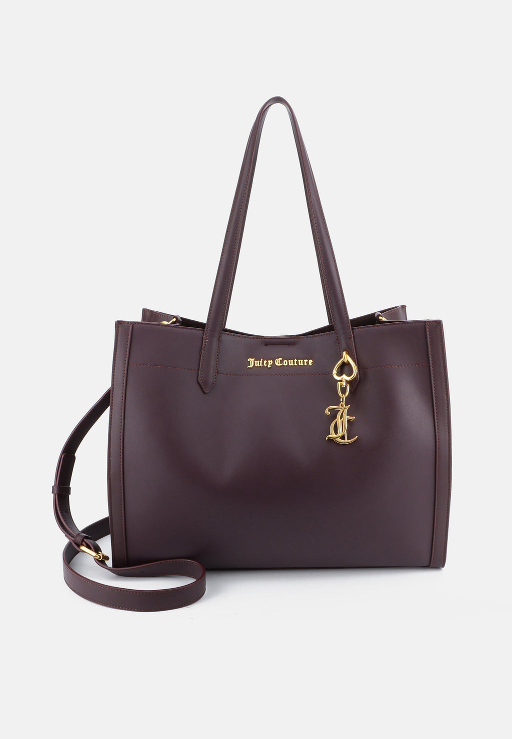 Borsa Shopper Grande Lily in Ecopelle – Bordeaux