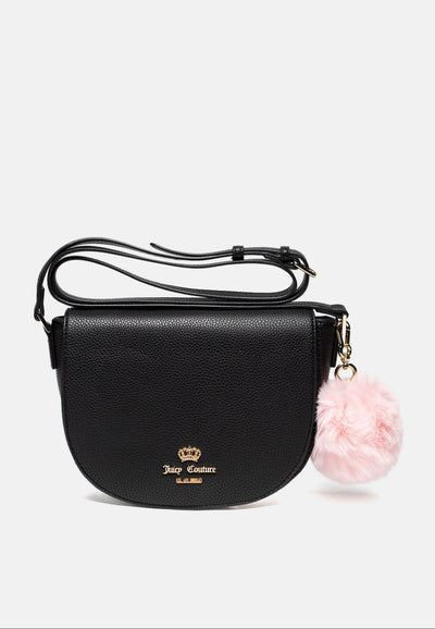 Tracolla Maggie in ecopelle color nero