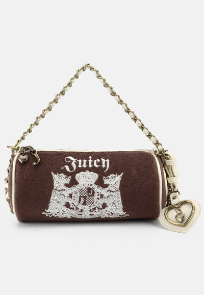 Borsa Bauletto Daydreamer in Velluto – Marrone
