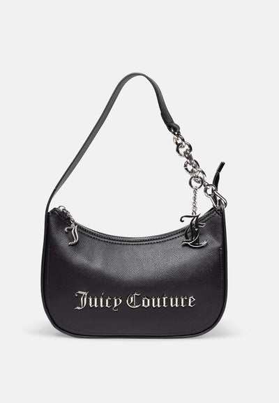 Borsa a spalla Jasmine Nero in ecopelle