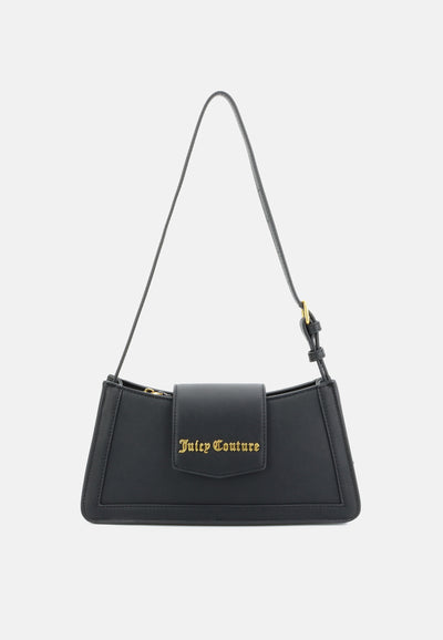 Borsa a Spalla Piccola Lily in Ecopelle – Nero