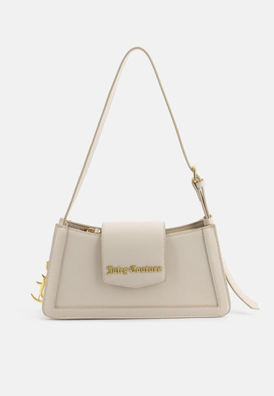 Borsa a Spalla Piccola Lily in Ecopelle – Panna