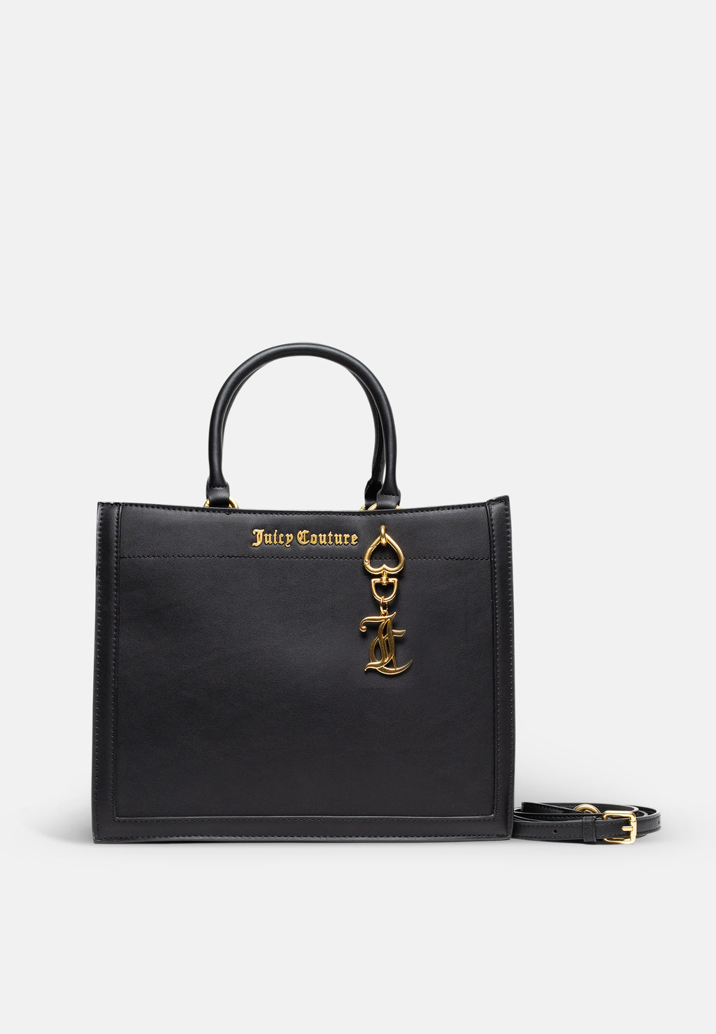 Borsa a mano Lily Nero in ecopelle