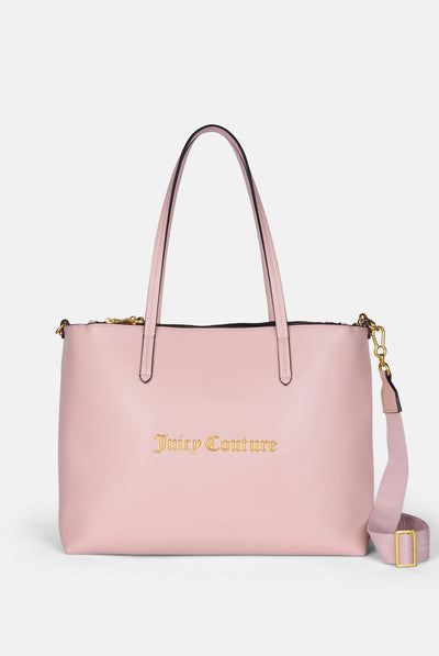 Borsa shopper Lily Rosa Cipria un ecopelle