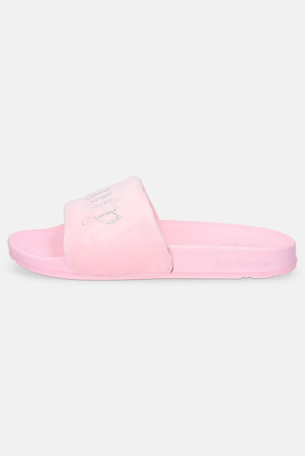 Ciabatta Dani Rosa pastello con logo strass