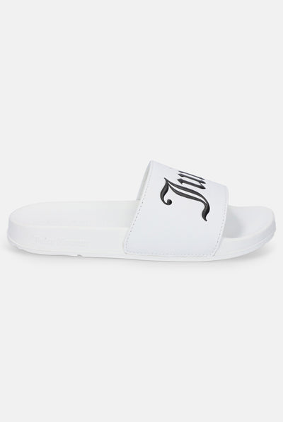 Ciabatta Patti Bianca con logo