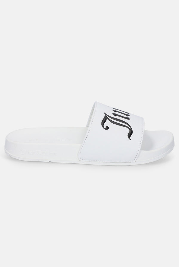Ciabatta Patti Bianca con logo