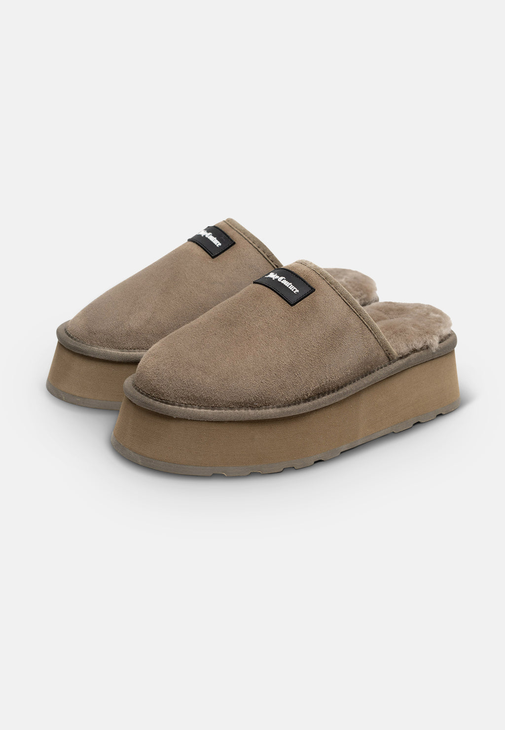Pantofole Gaggie Clog in camoscio Beige