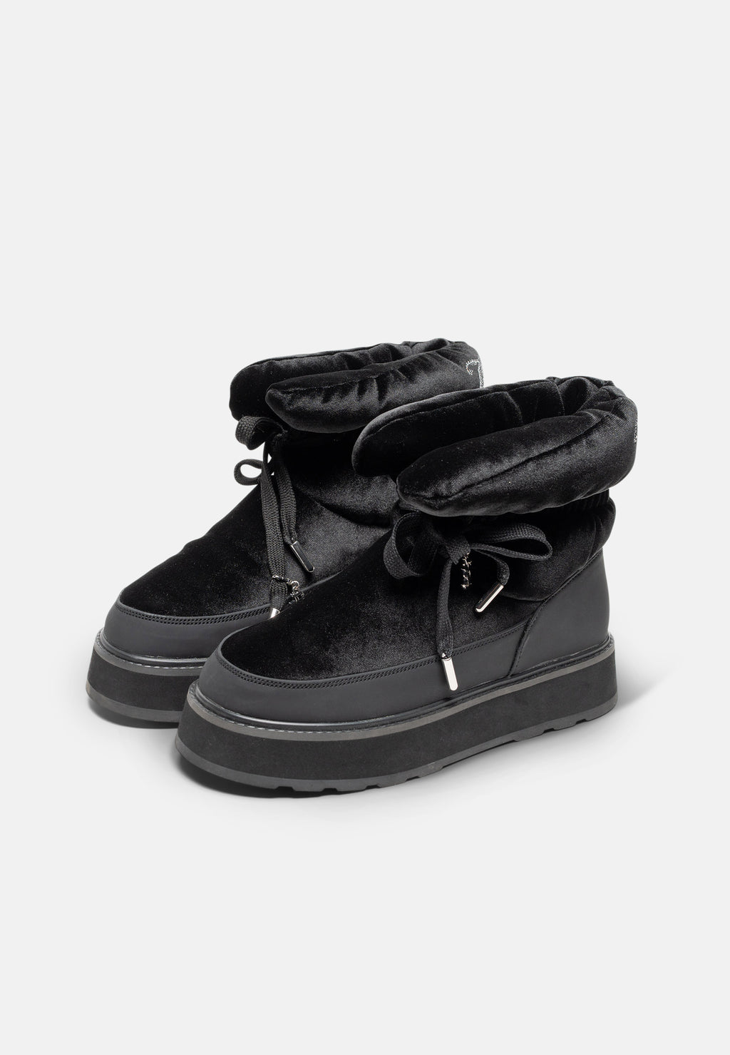 Stivali Imbottiti Tanyel Alpine in velour Nero