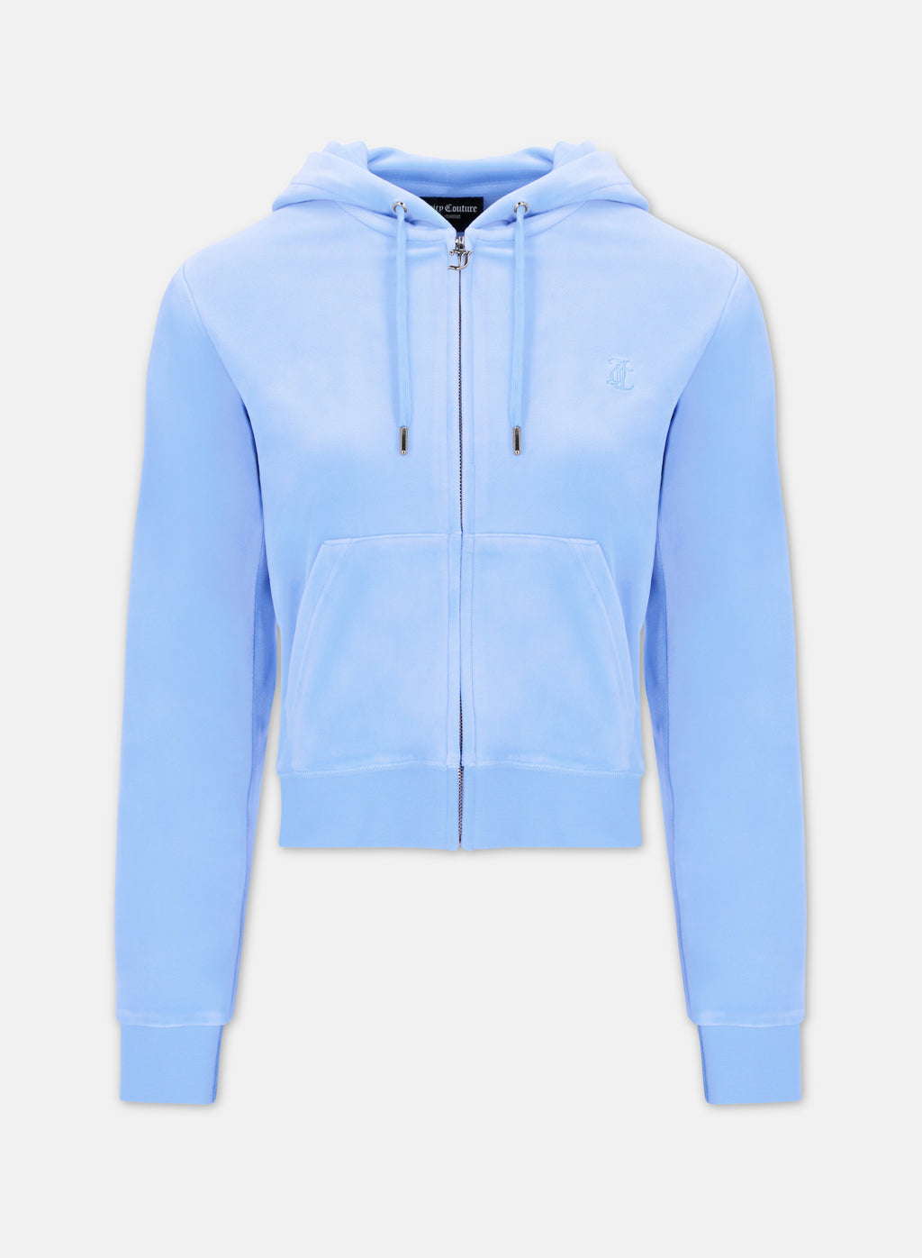 Felpa Robertson Azzurro ghiaccio con cerniera