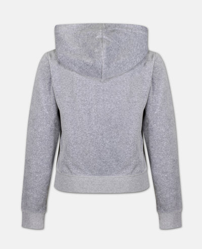 Felpa Robertson Grigio melange con cerniera
