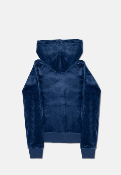 Felpa Robertson Blu Royal con cerniera