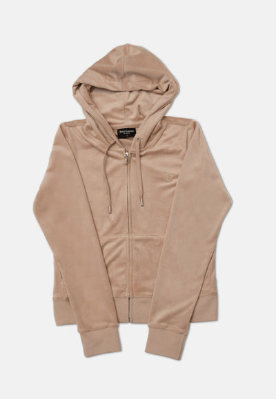 Felpa Robertson Beige talpa con cerniera