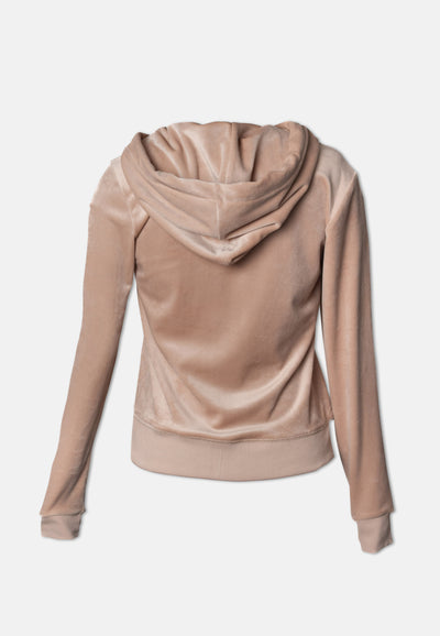 Felpa Robertson Beige talpa con cerniera