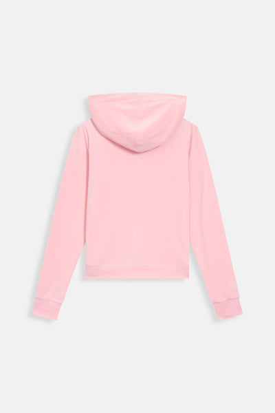 Felpa Robertson Rosa Juicy con cerniera