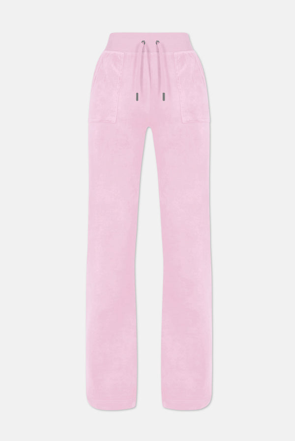 Pantaloni Del Ray Rosa ciliegio a gamba dritta
