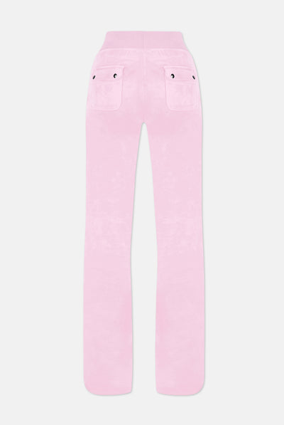Pantaloni Del Ray Rosa ciliegio a gamba dritta