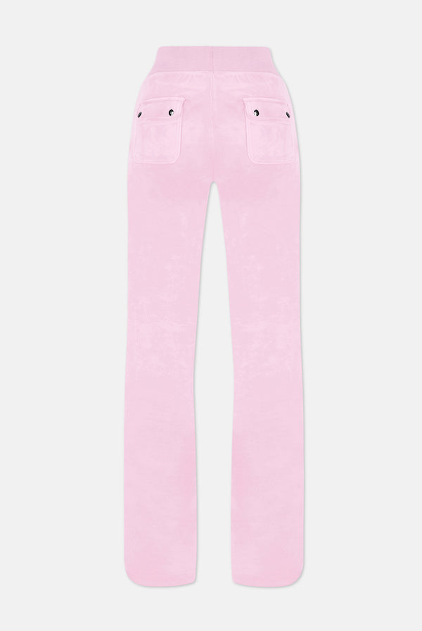 Pantaloni Del Ray Rosa ciliegio a gamba dritta