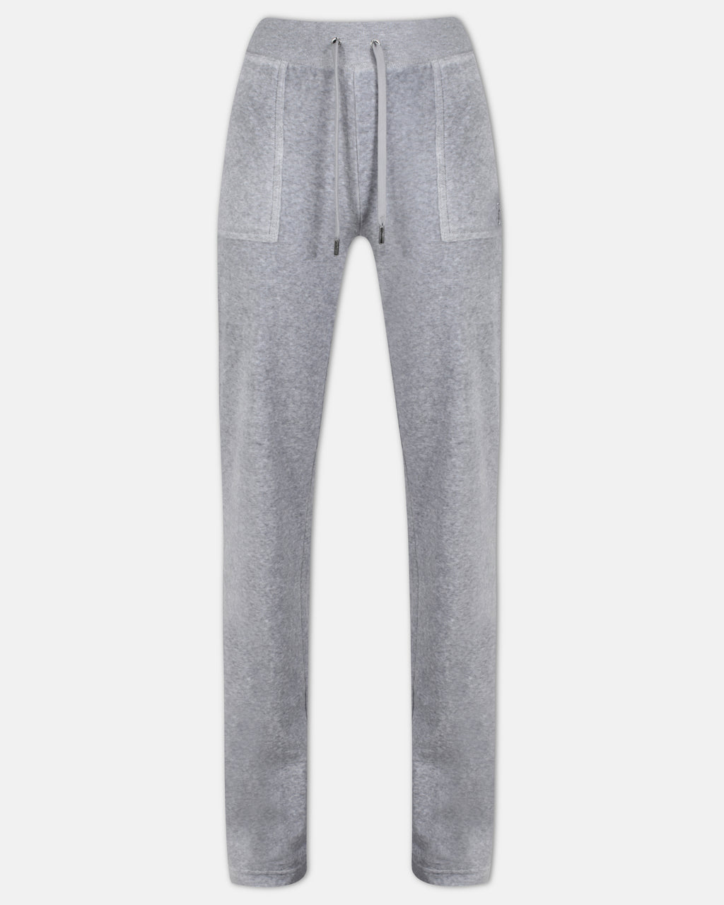 Pantaloni Del Ray Grigio melange a gamba dritta