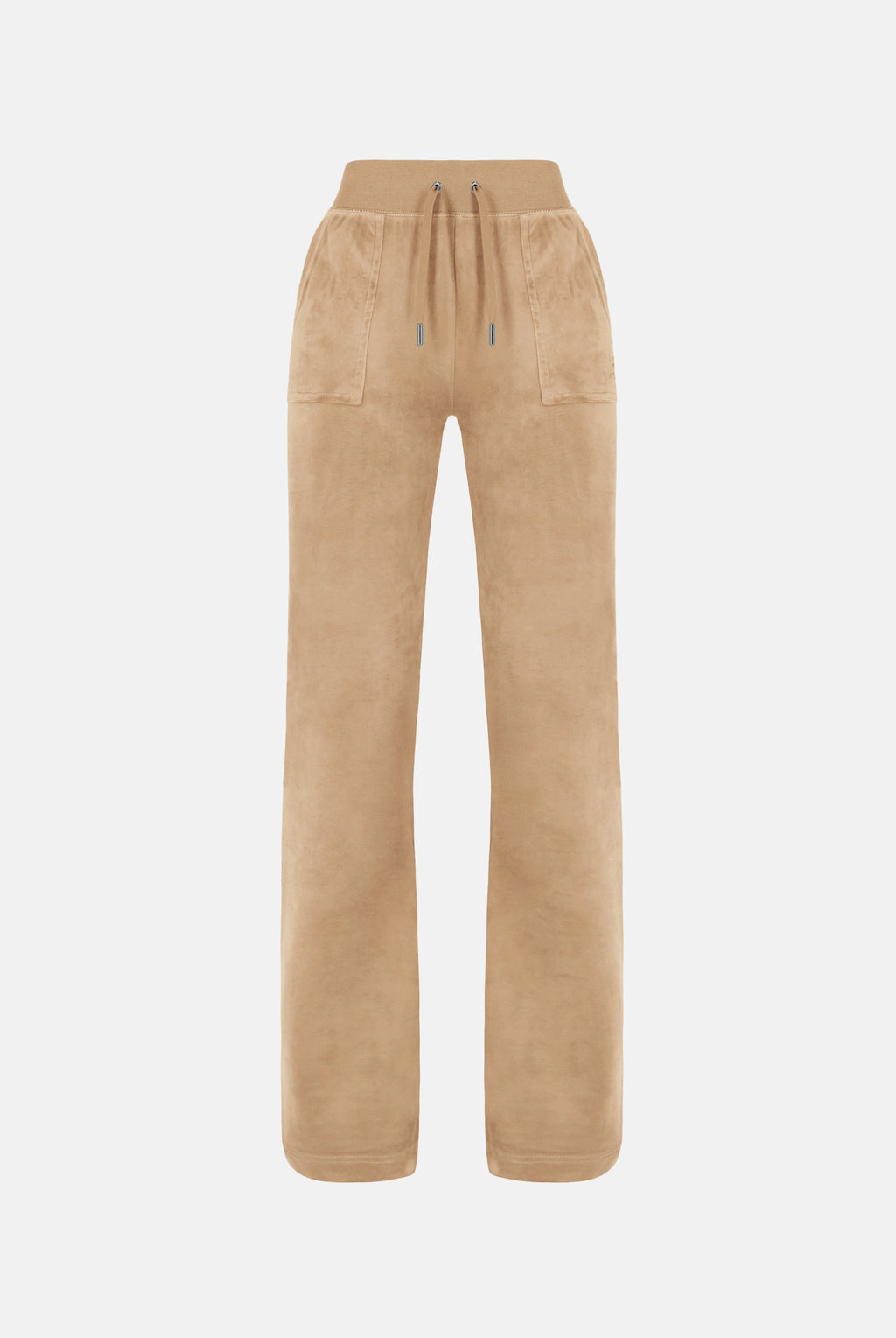 Pantaloni Del Ray Caramello dorato a gamba dritta