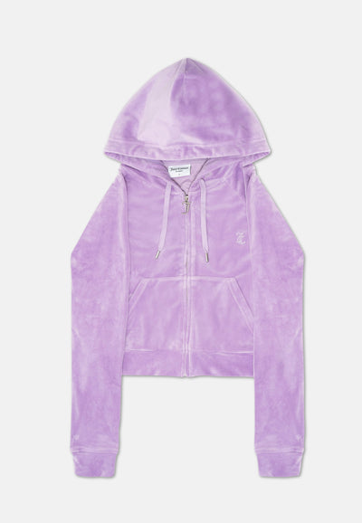Felpa Madison Lilla con logo strass