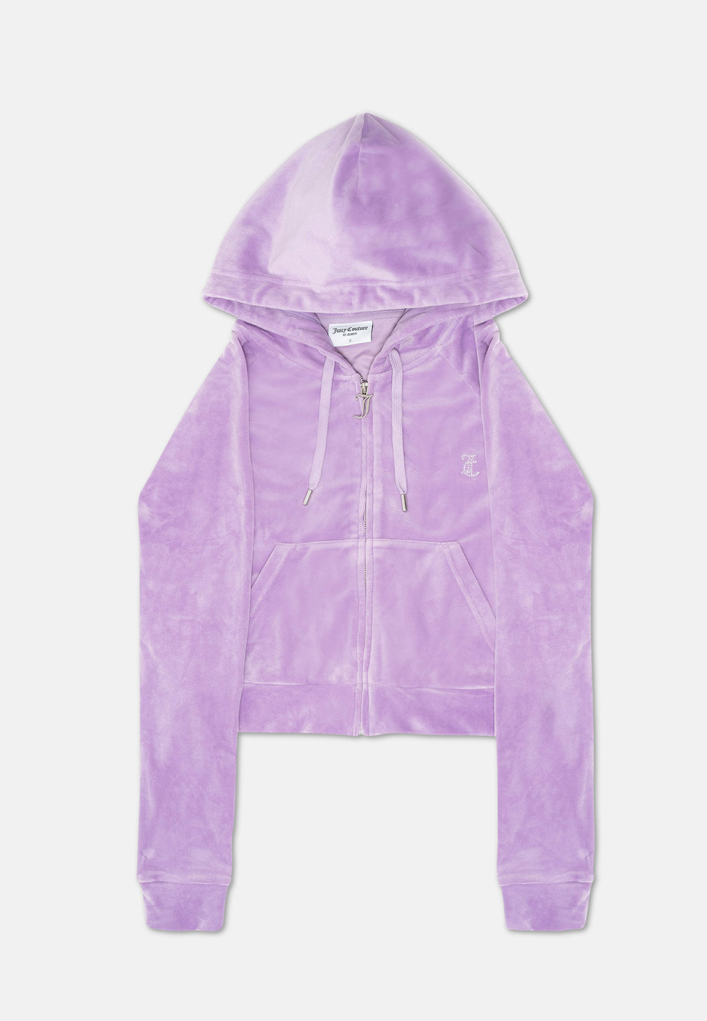 Felpa Madison Lilla con logo strass