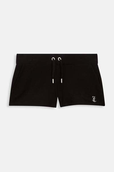Pantaloncini Nero da jogging con maxi logo