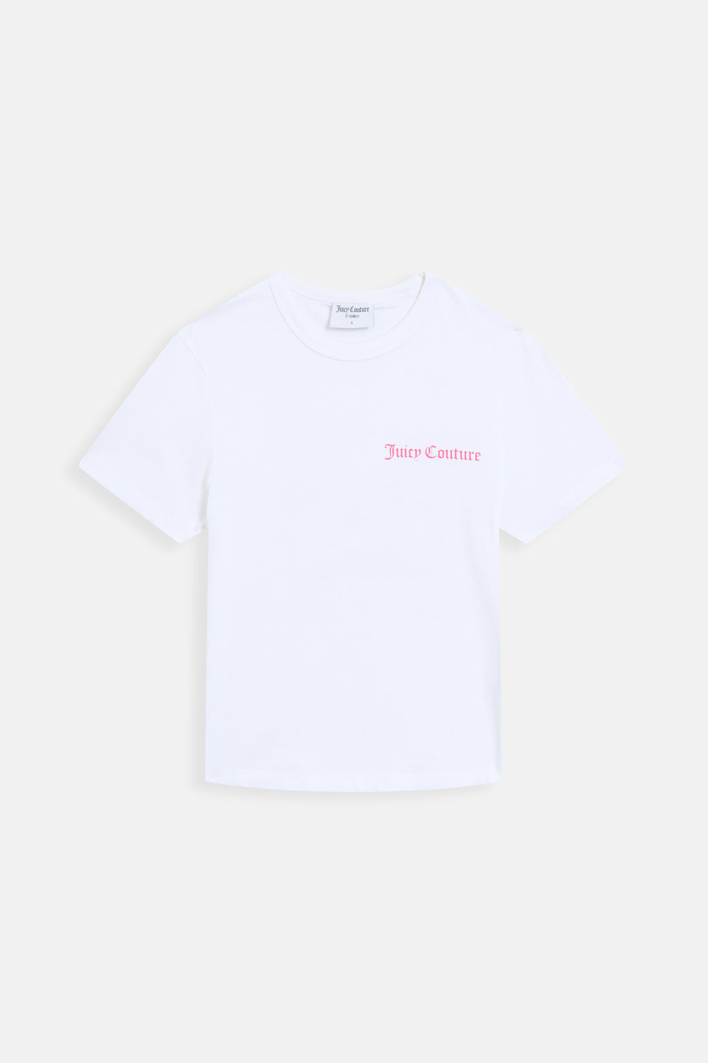 T-Shirt La Beach Bianca con maxi logo sul retro