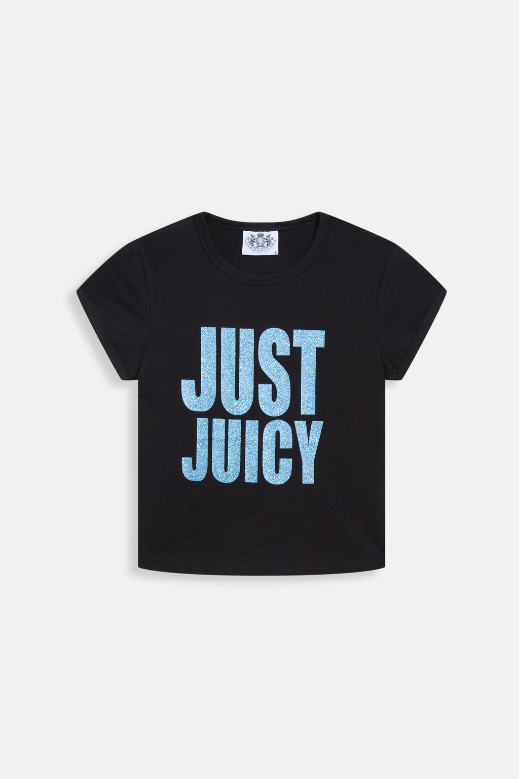 T-Shirt Just Juicy Nera con logo