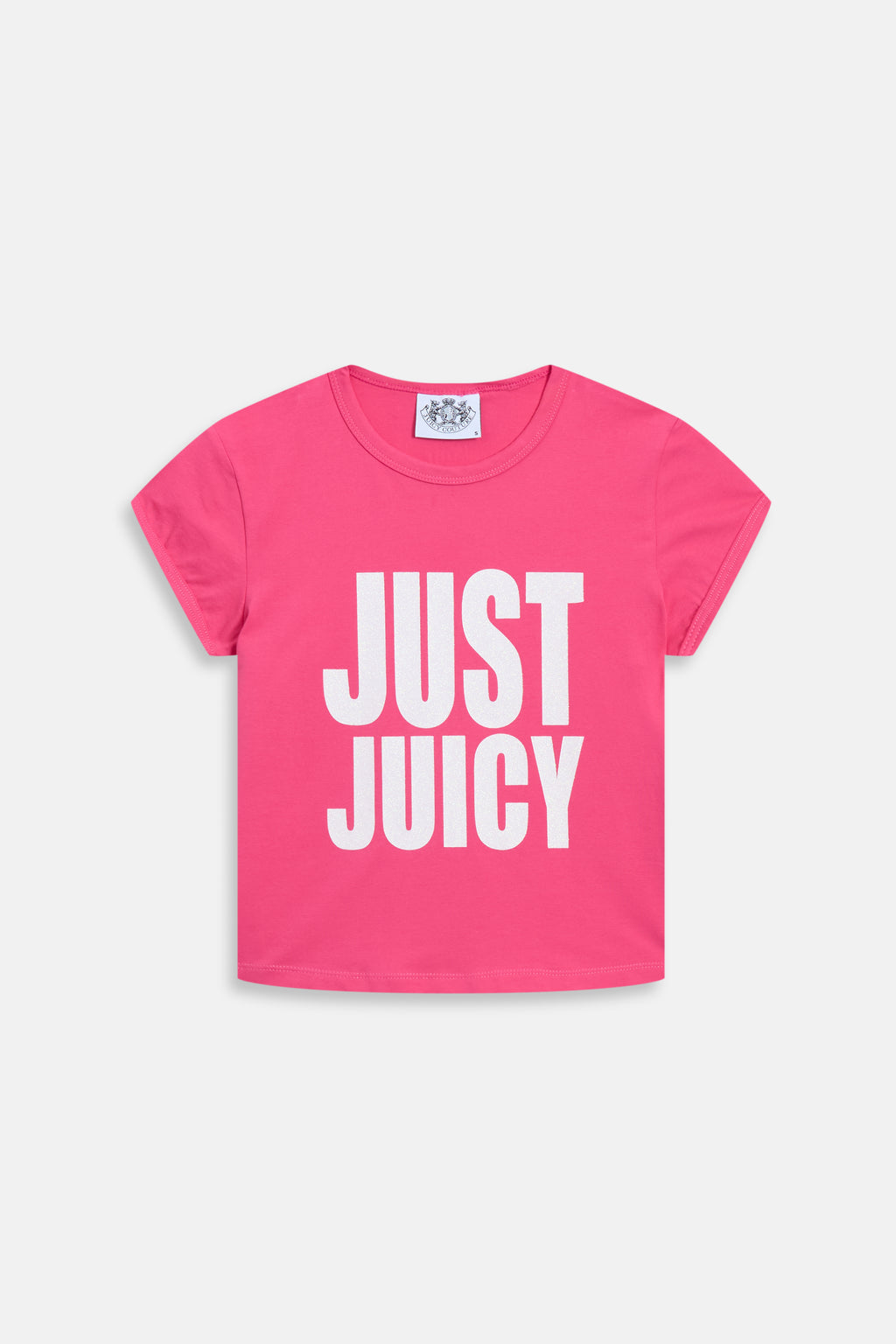 T-Shirt Just Juicy Fuxia con logo