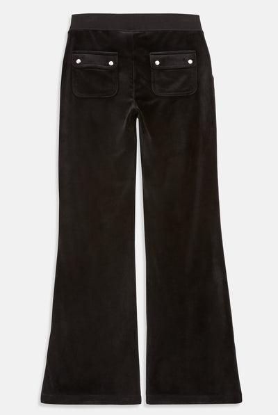 Pantaloni Jewel Nero gamba larga
